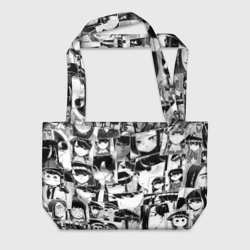 Пляжная сумка 3D Komi san pattern У Коми проблемы с общением