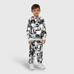 Детский костюм с толстовкой 3D Komi san pattern У Коми проблемы с общением - фото 2