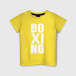 Детская футболка хлопок Boxing classic