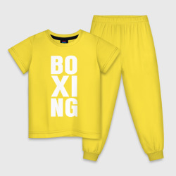 Детская пижама хлопок Boxing classic