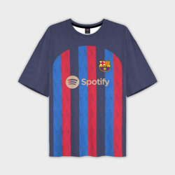 Мужская футболка oversize 3D Барселона 22-23
