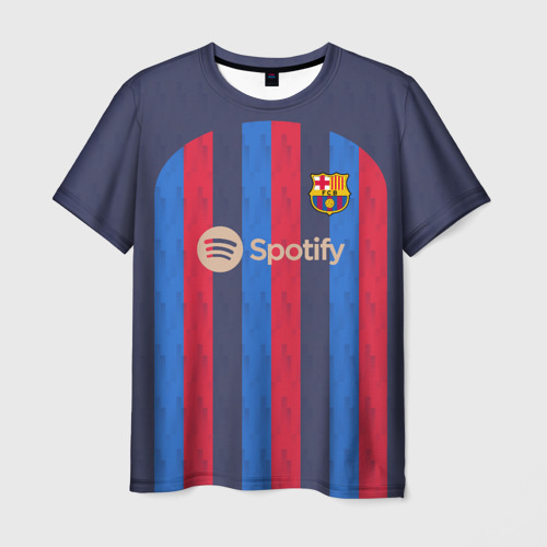 Мужская футболка 3D Барселона 22-23, цвет 3D печать