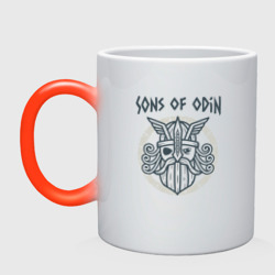 Кружка хамелеон Sons of Odin