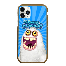 Чехол для iPhone 11 Pro Max матовый My singing monsters Мамунт