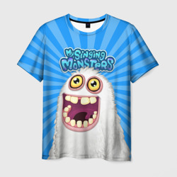 Мужская футболка 3D My singing monsters Мамунт