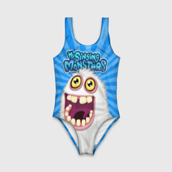 Детский купальник 3D My singing monsters Мамунт - фото 2