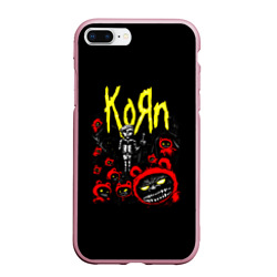 Чехол для iPhone 7Plus/8 Plus матовый KoЯn - Korn