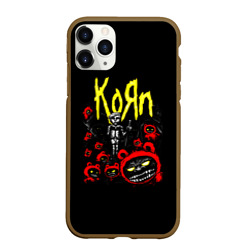 Чехол для iPhone 11 Pro Max матовый KoЯn - Korn