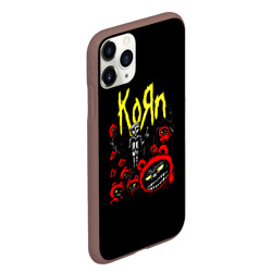 Чехол для iPhone 11 Pro Max матовый KoЯn - Korn - фото 2