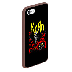 Чехол для iPhone 5/5S матовый KoЯn - Korn - фото 2