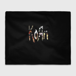 Плед 3D KoЯn Korn лого