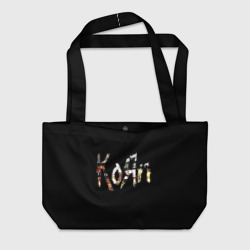 Пляжная сумка 3D KoЯn Korn лого