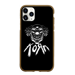 Чехол для iPhone 11 Pro Max матовый KoЯn Korn клоун