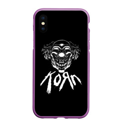 Чехол для iPhone XS Max матовый KoЯn Korn клоун