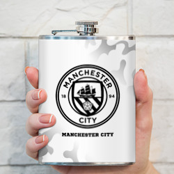 Фляга Manchester City Sport на светлом фоне - фото 2