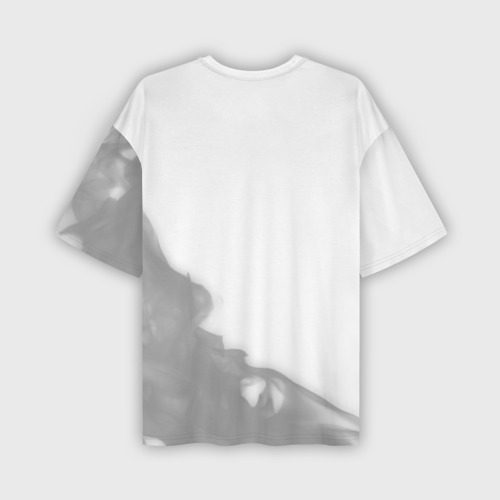Мужская футболка oversize 3D Rust Glitch на светлом фоне, цвет 3D печать - фото 2