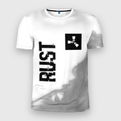 Rust Glitch на светлом фоне – Мужская футболка 3D Slim с принтом купить со скидкой в -9%