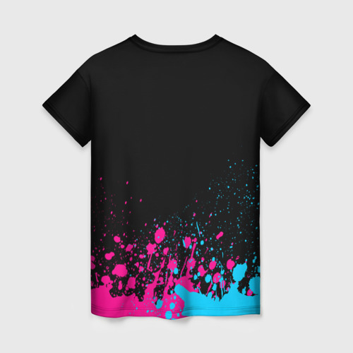 Женская футболка 3D Depeche Mode Neon Gradient, цвет 3D печать - фото 2