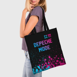 Шоппер 3D Depeche Mode Neon Gradient - фото 2