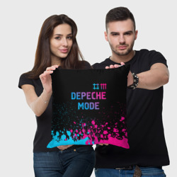 Подушка 3D Depeche Mode Neon Gradient - фото 2