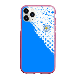 Чехол для iPhone 11 Pro Max матовый Leicester city Лестер Сити