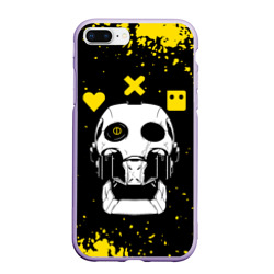 Чехол для iPhone 7Plus/8 Plus матовый Love Death and Robots Любовь Смерть и Роботы