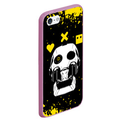 Чехол для iPhone 5/5S матовый Love Death and Robots Любовь Смерть и Роботы - фото 2