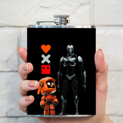 Фляга Любовь Смерть и Роботы Love Death and Robots - фото 2