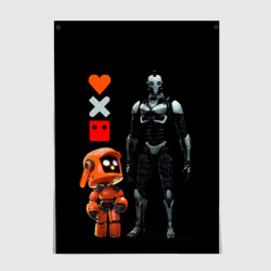 Постер Любовь Смерть и Роботы Love Death and Robots