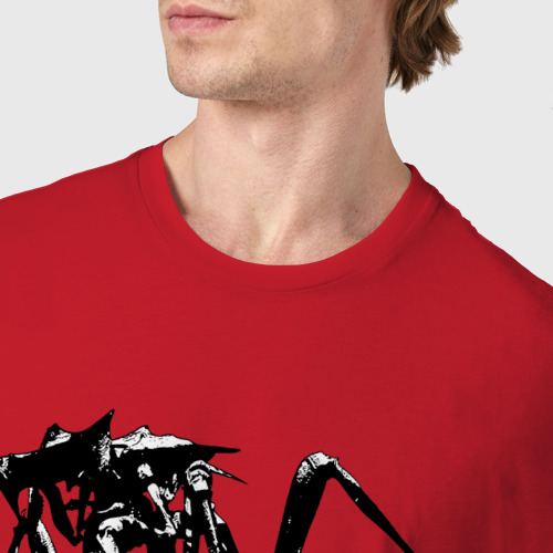 Мужская футболка хлопок с принтом Starship Troopers: Terran Command, фото #4