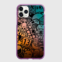 Чехол для iPhone 11 Pro матовый Life is gaming