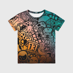 Детская футболка 3D Life is gaming