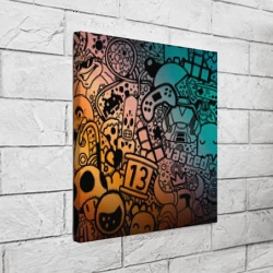Холст квадратный Life is gaming - фото 2