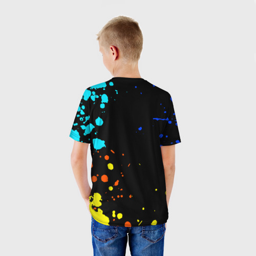 Детская футболка 3D Отис Otis Brawl Stars, цвет 3D печать - фото 4