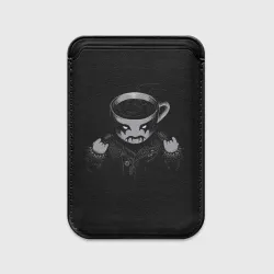 Картхолдер Magsafe магнитный Black Metal Coffee