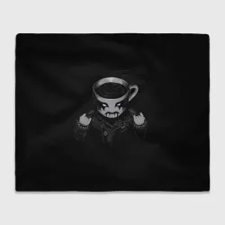 Плед 3D Black Metal Coffee