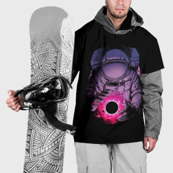 Накидка на куртку 3D Глубокий темный космос