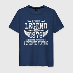 Мужская футболка хлопок Живая легенда 1976 года