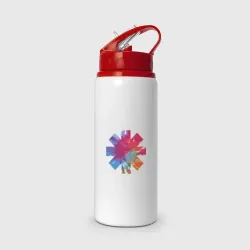 Бутылка для воды с трубочкой RHCP Color