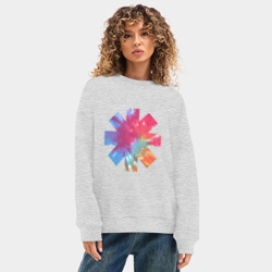 Женский свитшот oversize без начеса хлопок RHCP Color - фото 2