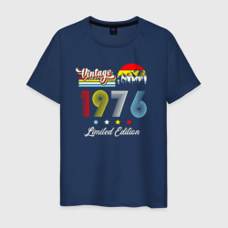 Мужская футболка хлопок Винтаж 1976 ограниченная серия