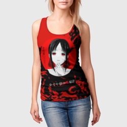 Женская майка 3D Love is war Госпожа Кагуя Синомия - фото 2