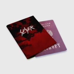 Обложка для паспорта матовая кожа World Painted Blood - Slayer - фото 2