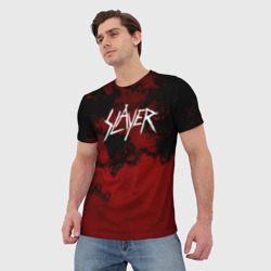 Мужская футболка 3D World Painted Blood - Slayer - фото 2