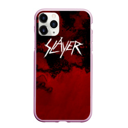 Чехол для iPhone 11 Pro Max матовый World Painted Blood - Slayer