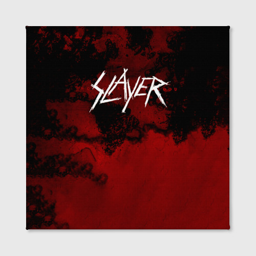 Холст квадратный World Painted Blood - Slayer, цвет 3D печать - фото 2