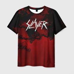 Мужская футболка 3D World Painted Blood - Slayer