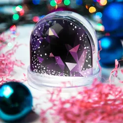 Игрушка Снежный шар Полигональная магия - фото 2