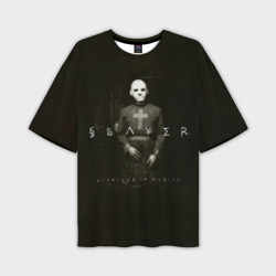Мужская футболка oversize 3D Diabolus in Musica - Slayer