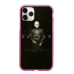 Чехол для iPhone 11 Pro Max матовый Diabolus in Musica - Slayer